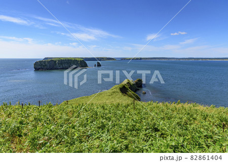 北海道 霧多布のアゼチの岬からの展望 北海道 霧多布のアゼチの岬からの展望 82861404
