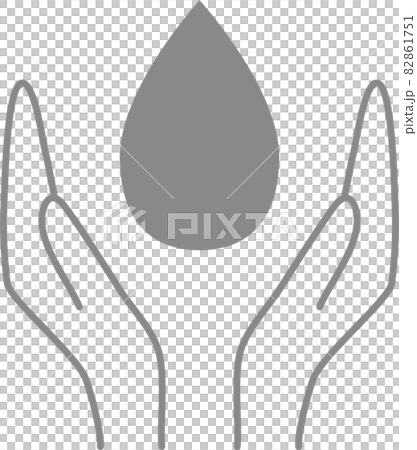 生命支持美麗的水圖像插圖 82861751