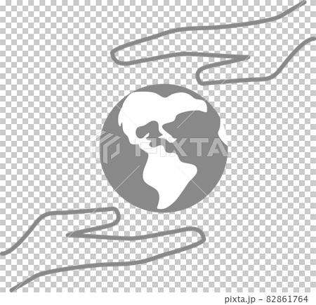 地球保護的生命支持圖像說明 82861764