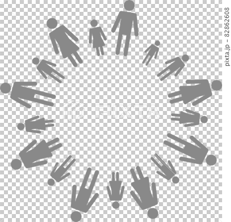 SDGs　人々のイメージイラスト 82862608