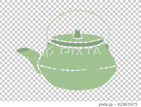 急須, 手書き, 茶道具, 土瓶, お茶, 茶道, 茶, 和風, 和, シンプル 