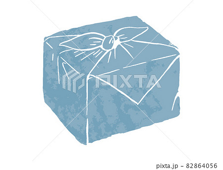 風呂敷で包んだお弁当箱・入れ物のイラスト 風呂敷で包んだお弁当箱・入れ物のイラスト 82864056