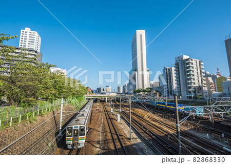《愛知県》名古屋都市風景　金山駅周辺 82868330