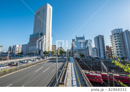 《愛知県》名古屋都市風景　金山駅周辺 82868332