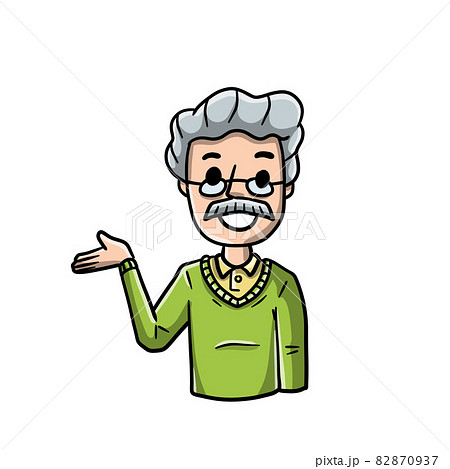 Transparent Face Outline Png - Old Man Face Drawing Cartoon, Png Download -  vhv