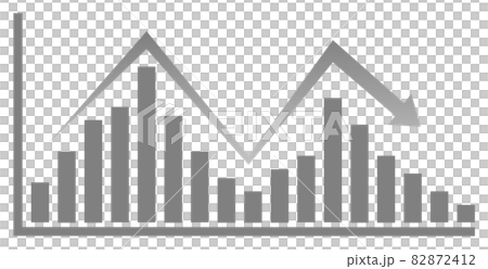 Material showing data aggregation with a bar graph 82872412