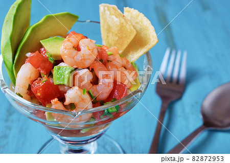 メキシコ料理のセビーチェ 82872953