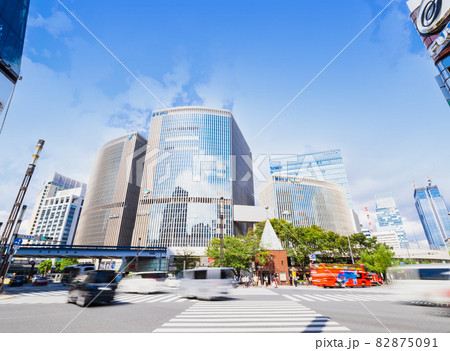 銀座　数寄屋橋交差点 82875091