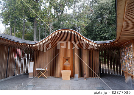 足の神様で有名な神社（白山宮　足王社　愛知県日進市） 82877089
