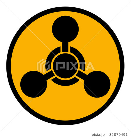 Chemical Danger - Vector Icon Illustration 82879491