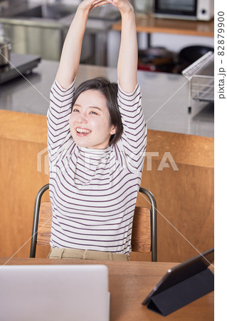 テレワーク 達成 イメージ テレワーク 達成 イメージ 82879900