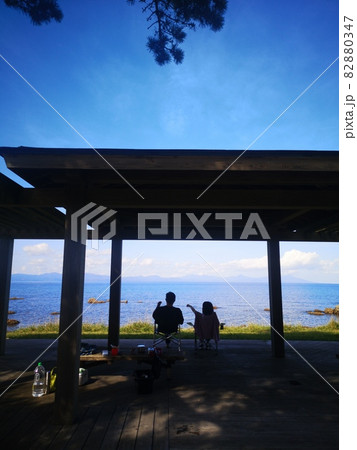 夏泊半島大島パーク駐車帯 82880347