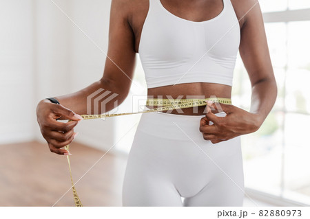 1,472 Black Woman Measuring Her Waist Royalty-Free Images, Stock