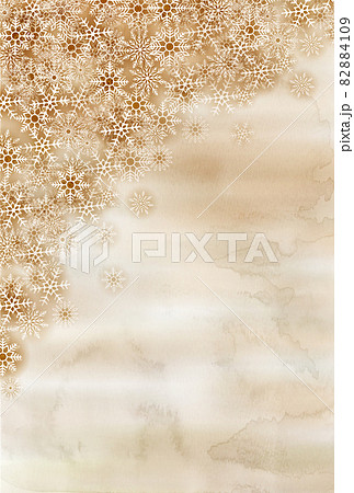雪 クリスマス 水彩 背景 雪 クリスマス 水彩 背景 82884109