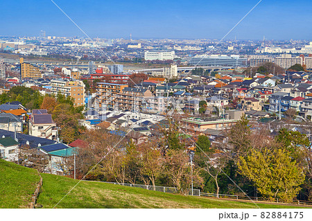 東京都府中市住吉町(2丁目,5丁目)、四谷、多摩市連光寺(1丁目,3丁目)、関戸方面 82884175