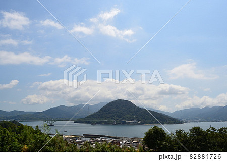 山口県周防大島町「屋代島」と「大島大橋」 山口県周防大島町「屋代島」と「大島大橋」 82884726