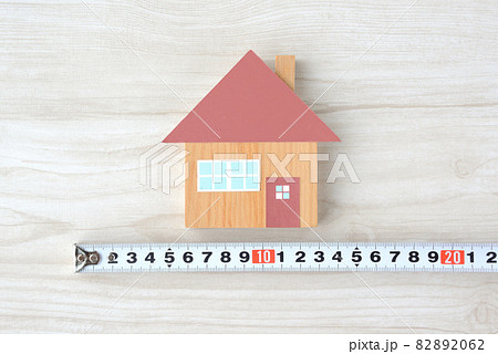 住宅のおもちゃとメジャー 住宅のおもちゃとメジャー 82892062