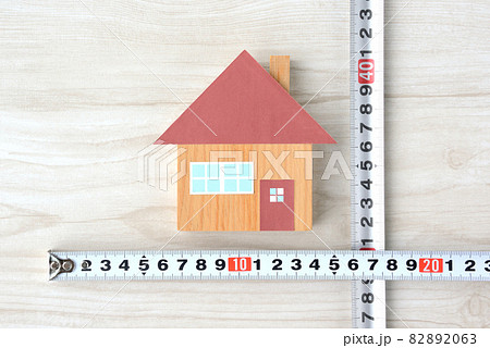 住宅のおもちゃとメジャー 住宅のおもちゃとメジャー 82892063