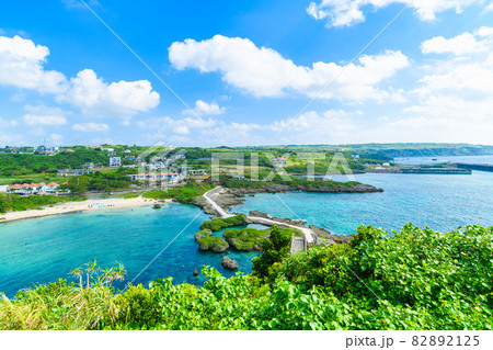 沖縄県宮古島、イムギャーマリンガーデンからの風景 沖縄県宮古島、イムギャーマリンガーデンからの風景 82892125
