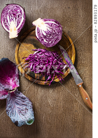 sliced on slate and wooden counter top background sliced on slate and wooden counter top background 82893179