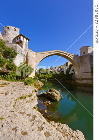 Old Bridge in Mostar - Bosnia and Herzegovina Old Bridge in Mostar - Bosnia and Herzegovina 82895051