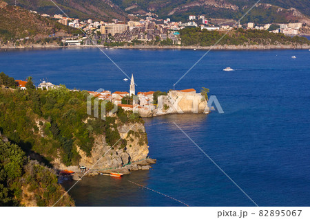 Old Town in Budva Montenegro 82895067