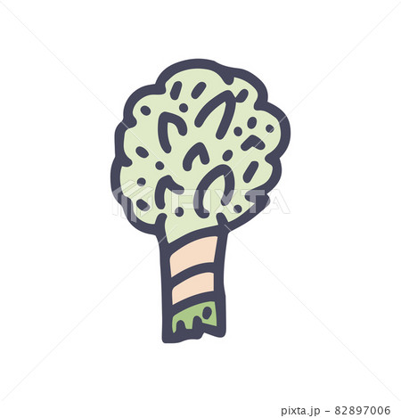 sauna broom color vector doodle simple icon 82897006