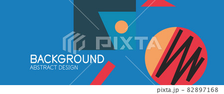 Abstract background with blocks, lines, geometric shapes. Techno or business concept for wallpaper, banner, background, landing page Abstract background with blocks, lines, geometric shapes. Techno or business concept for wallpaper, banner, background, landing page 82897168