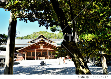 猿田彦神社(拝殿) 【三重県伊勢市】 猿田彦神社(拝殿) 【三重県伊勢市】 82897947