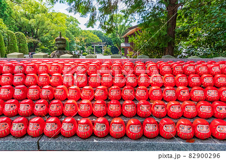 成海神社、ずらりと並ぶだるま達〈愛知県名古屋市〉 82900296