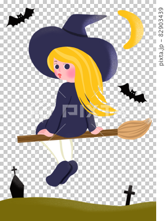 女巫形式的女孩 82903439
