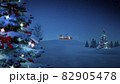 computer generated background image with christmas theme 82905478