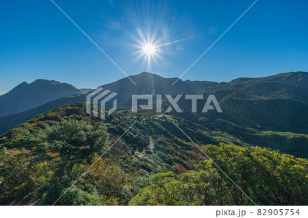 秋口の九重登山 秋口の九重登山 82905754