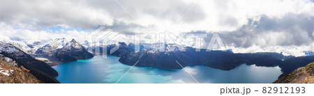Canadian Rocky Mountain landscape and Garibaldi Lake. 82912193