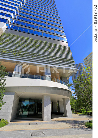 東京　江東区　豊洲の都市風景　豊洲ベイサイドクロス 82913762