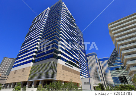 東京　江東区　豊洲の都市風景　豊洲ベイサイドクロス 82913785