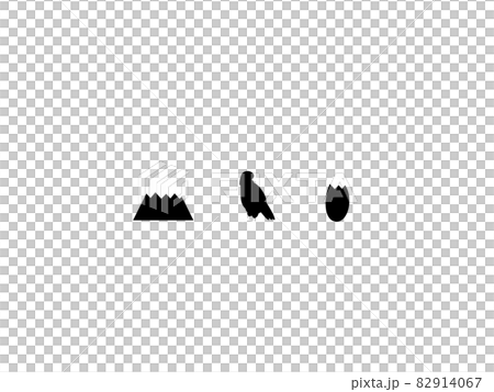 【新年】一藤、二鷹、茄子形象（紅） 82914067