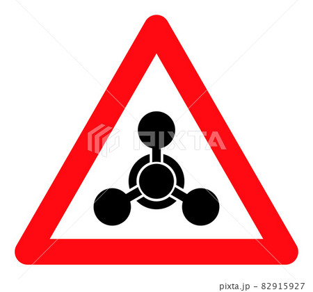 Chemical Warning - Vector Icon Illustration 82915927