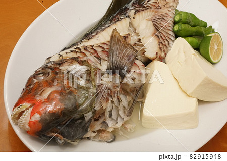 ブダイのマース煮(沖縄料理の郷土料理) ブダイのマース煮(沖縄料理の郷土料理) 82915948