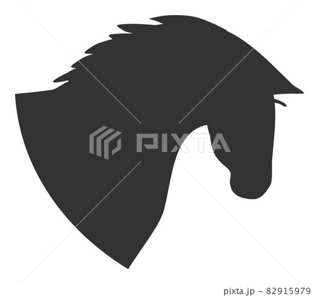 Horse Head - Vector Icon Illustration 82915979