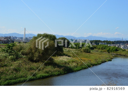 日野市浅川 ふれあい橋 日野市浅川 ふれあい橋 82916569