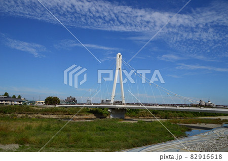 日野市浅川　ふれあい橋 82916618