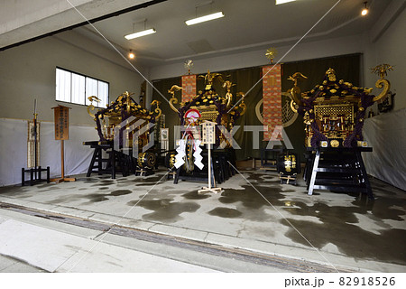 浅草神社　三社祭　三基の神輿 82918526