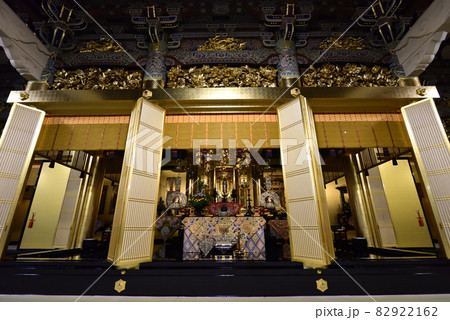 築地本願寺 本堂(本館)内観 築地本願寺 本堂(本館)内観 82922162