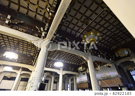 築地本願寺 本堂(本館)内観 築地本願寺 本堂(本館)内観 82922185