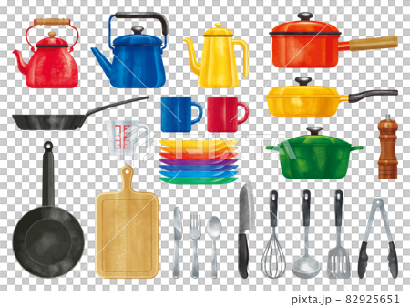 キッチンウェア 調理器具のセット04 82925651