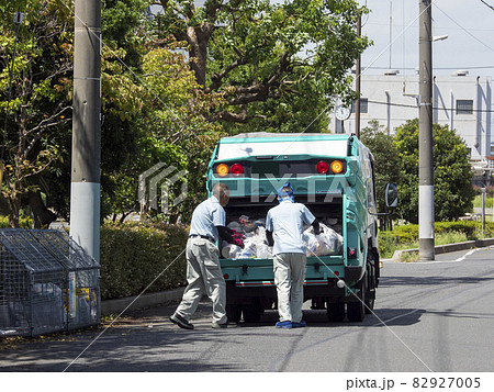 資源回収車・プラスチックごみ 82927005