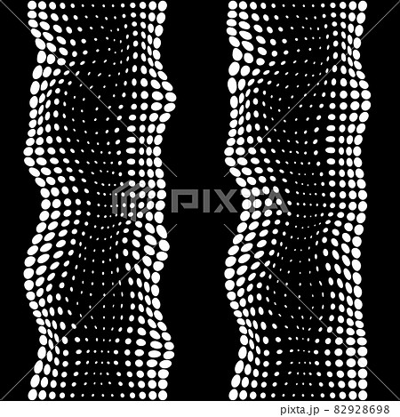 Abstrat halftone white dots vertical seamless pattern Abstrat halftone white dots vertical seamless pattern 82928698