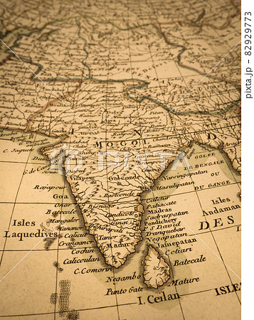 アンティークの世界地図 インド アンティークの世界地図 インド 82929773