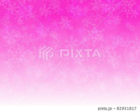 雪と光のイメージのピンク色の背景 no.01 雪と光のイメージのピンク色の背景 no.01 82931817